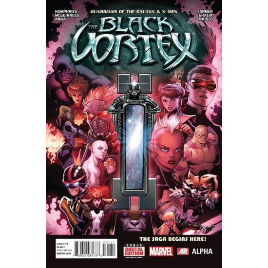 GUARDIANS OF THE GALAXY & X-MEN : BLACK VORTEX ALPHA - MARVEL COMICS