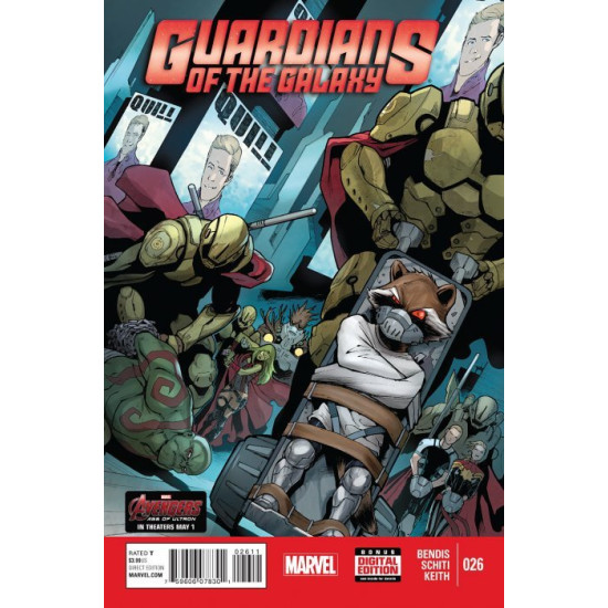 GUARDIANS OF THE GALAXY ISSUE 26 - FIRST 1st PRINT - BENDIS MARVEL COMICS 2015