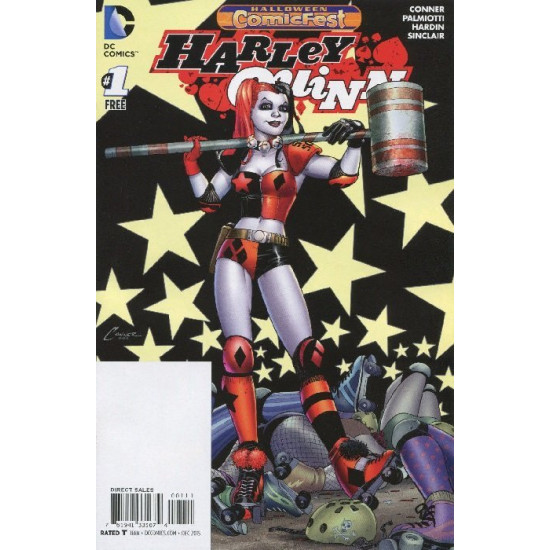 HARLEY QUINN ISSUE 1 - HALLOWEEN EDITION - HCF COMICFEST 2015 DC