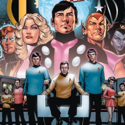 STAR TREK / LEGION OF SUPERHEROES - COMPLETE SET ISSUES 1 2 3 4 5 6 - IDW COMICS