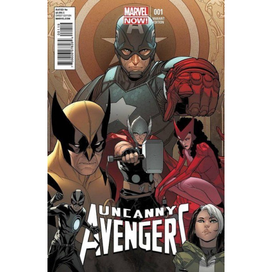 UNCANNY AVENGERS ISSUE 1 - FIRST 1st PRINT SARA PICHELLI VARIANT COVER - X-MEN