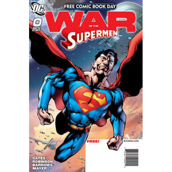 WAR OF THE SUPERMEN 0 - DC COMICS SUPERMAN - FCBD 2010