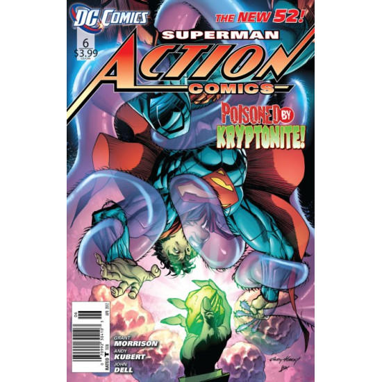ACTION COMICS ISSUE 6 - FIRST 1st PRINT GRANT MORRISON - DC COMICS NEW 52 SUPERMAN
