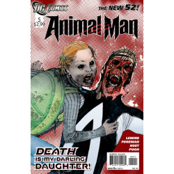 ANIMAL MAN ISSUE 5 - FIRST 1st PRINT - DC COMICS NEW 52 - JEFF LEMIRE