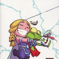ASGARDIANS OF THE GALAXY ISSUE 1 - FIRST 1st PRINT YOUNG VARIANT - MARVEL GOTG