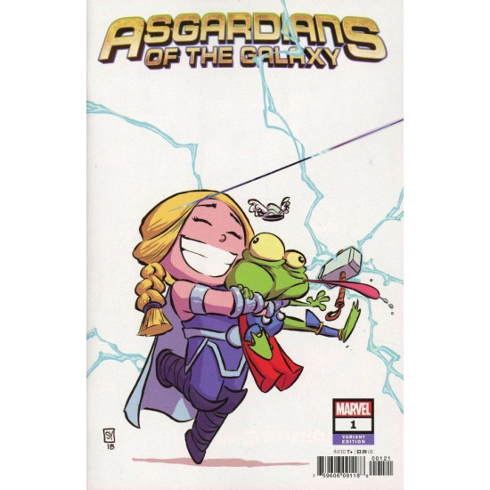 ASGARDIANS OF THE GALAXY ISSUE 1 - FIRST 1st PRINT YOUNG VARIANT - MARVEL GOTG