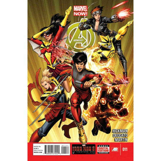 AVENGERS ISSUE 11 - FIRST 1st PRINT MARVEL NOW - HICKMAN MARVEL COMICS