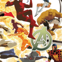 AVENGERS ISSUE 12 - 50 YEARS OF AVENGERS VARIANT COVER - HICKMAN MARVEL NOW