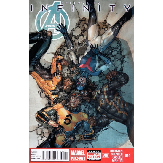 AVENGERS ISSUE 14 - FIRST 1st PRINT MARVEL NOW - HICKMAN MARVEL COMICS