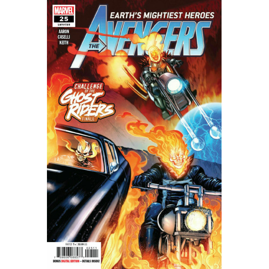 AVENGERS ISSUE 25 - FIRST 1st PRINT AARON - MARVEL COMICS