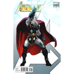 AVENGERS ISSUE 5 - FIRST 1st PRINT THOR VARIANT COVER - ROMITA JR MARVEL COMICS