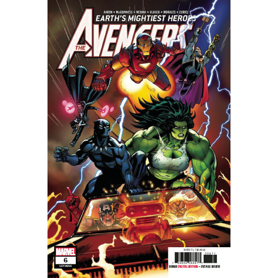 AVENGERS ISSUE 6 - FIRST 1st PRINT AARON - MARVEL COMICS