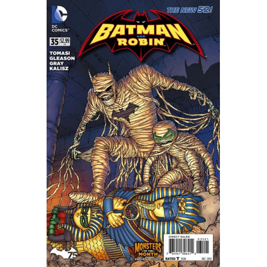 BATMAN AND ROBIN ISSUE 35 - HALLOWEEN MONSTERS VARIANT - DC COMICS NEW 52