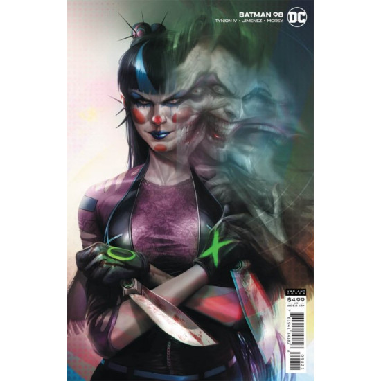 BATMAN ISSUE 98 - FIRST 1st PRINT MATTINA CARDSTOCK VARIANT COVER - DC COMICS
