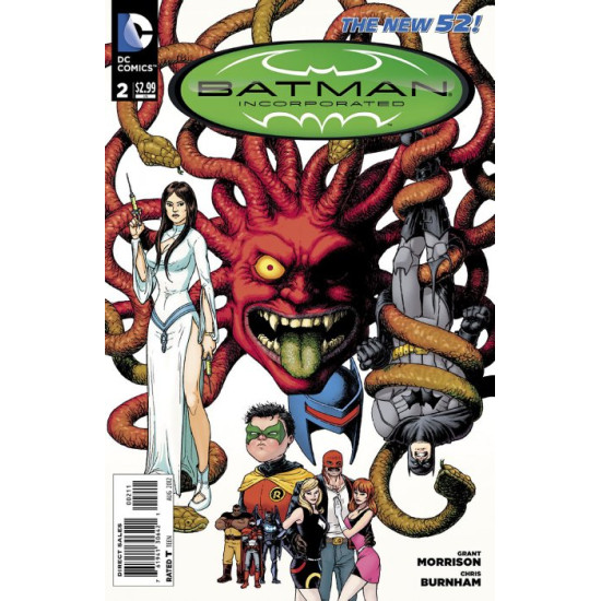 BATMAN INCORPORATED ISSUE 2 - FIRST 1st PRINT - GRANT MORRISON DC NEW 52