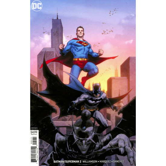 BATMAN / SUPERMAN ISSUE 2 - FIRST 1st PRINT OPENA CARDSTOCK VARIANT COVER - DC COMICS