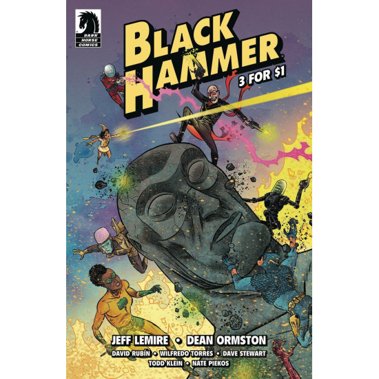 BLACK HAMMER 3 FOR $1 - FIRST 1st PRINT - LEMIRE DARK HORSE COMICS