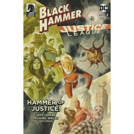 BLACK HAMMER / JUSTICE LEAGUE - COMPLETE SET ISSUES 1 2 3 4 5 - DC IDW COMICS