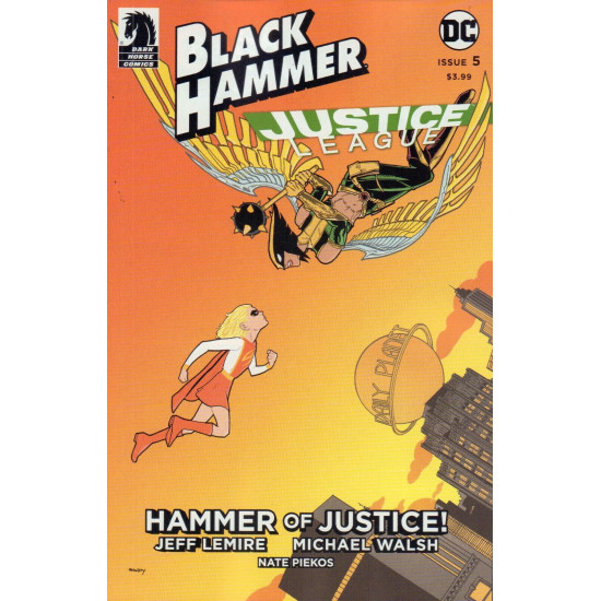 BLACK HAMMER / JUSTICE LEAGUE - COMPLETE SET ISSUES 1 2 3 4 5 - DC IDW COMICS