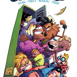 BULLY WARS ISSUE 1 - FIRST 1st PRINT COVER B SKOTTIE YOUNG - IMAGE