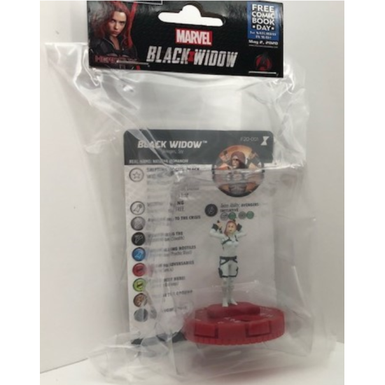 MARVEL HEROCLIX : BLACK WIDOW - FREE COMIC BOOK DAY 2020 EXCLUSIVE - FCBD MARVEL