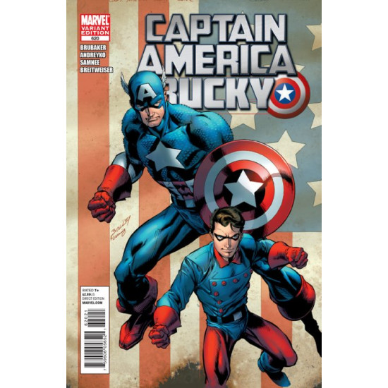 CAPTAIN AMERICA AND BUCKY ISSUE 620 - FIRST 1st PRINT BAGLEY VARIANT MARVEL