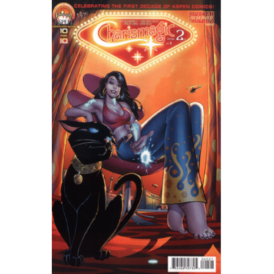 CHARISMAGIC VOLUME 2 ISSUE 2 - FIRST 1st PRINT COVER B - ASPEN COMICS
