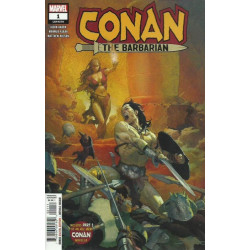 CONAN THE BARBARIAN ISSUE 1 - FIRST 1st PRINT - AARON MARVEL COMICS