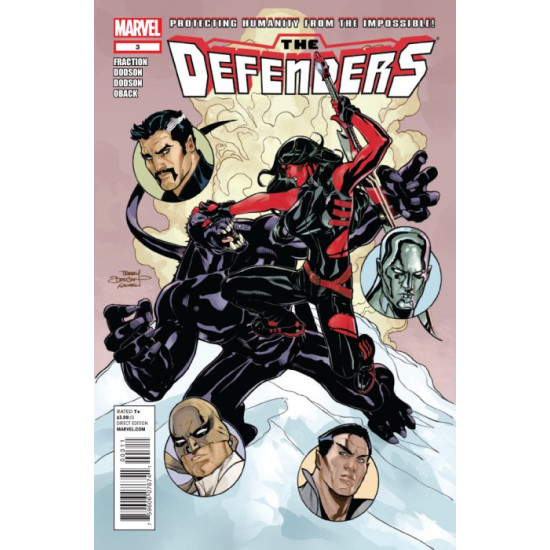 DEFENDERS ISSUE 3 - MATT FRACTION & TERRY DODSON - FIRST 1st PRINT