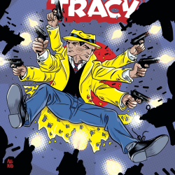 DICK TRACY : DEAD OR ALIVE - COMPLETE SET COVER A ISSUES 1 2 3 4 - IDW COMICS