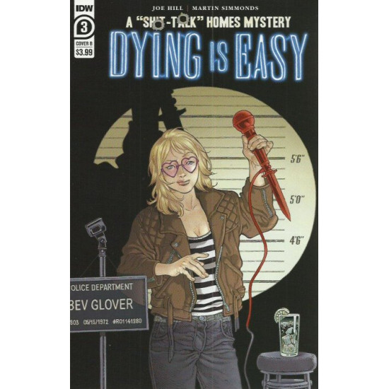DYING IS EASY - COMPLETE SET ISSUES 1 2 3 4 5 COVER B - JOE HILL IDW COMICS