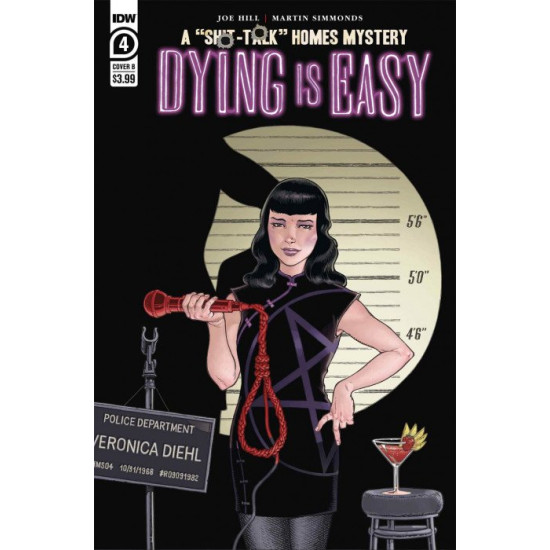 DYING IS EASY - COMPLETE SET ISSUES 1 2 3 4 5 COVER B - JOE HILL IDW COMICS