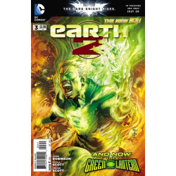 EARTH 2 ISSUE 3 - FIRST 1st PRINT - ROBINSON GAY GL - DC COMICS NEW 52
