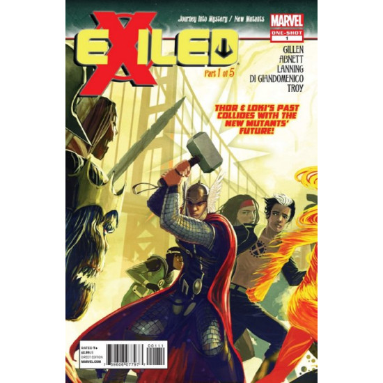 EXILED ISSUE 1 - FIRST 1st PRINT - THOR JOURNEY INTO MYSTERY LOKI NEW MUTANTS