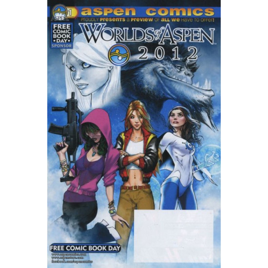 WORLDS OF ASPEN 2012 - FATHOM LADY MECHANIKA - FCBD FREE COMIC BOOK DAY