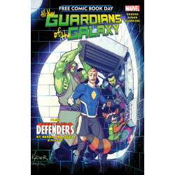 ALL NEW GUARDIANS OF THE GALAXY / DEFENDERS FCBD ISSUE 2017 - MARVEL COMICS