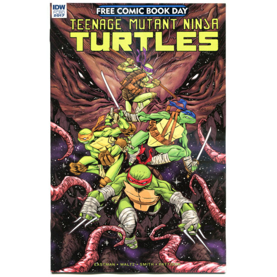 TEENAGE MUTANT NINJA TURTLES 2017 FCBD ISSUE - TMNT IDW COMICS