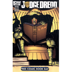 JUDGE DREDD CLASSICS - FREE COMIC BOOK DAY 2013 - IDW FCBD