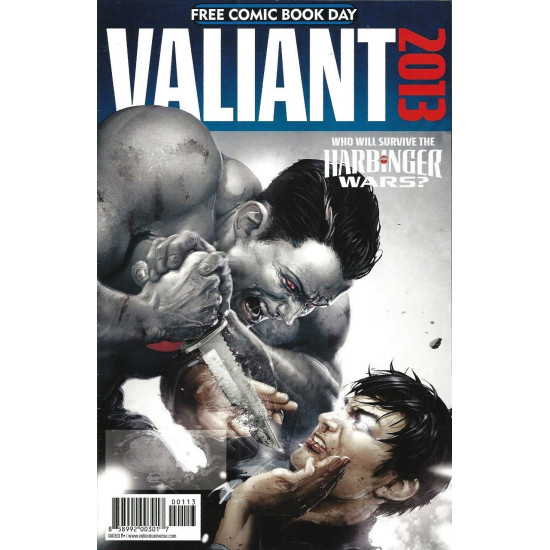 FREE COMIC BOOK DAY - VALIANT PREVIEW X-O MANOWAR HARBINGER - FCBD 2013