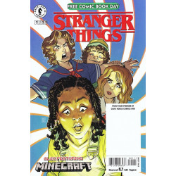STRANGER THINGS / MINECRAFT - FREE COMIC BOOK DAY 2020 - DARK HORSE FCBD