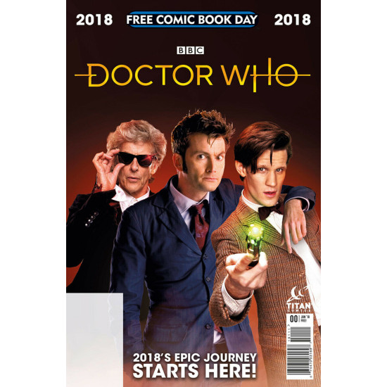 DOCTOR WHO - FREE COMIC BOOK DAY ISSUE 2018 - TITAN COMICS FCBD