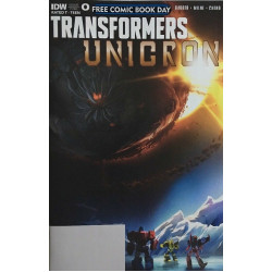 TRANSFORMERS UNICRON ISSUE 0 - FREE COMIC BOOK DAY - IDW COMICS FCBD