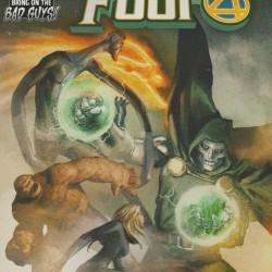 FANTASTIC FOUR ISSUE 13 - FIRST 1st PRINT BAD GUYS PAREL VARIANT COVER - MARVEL COMICS