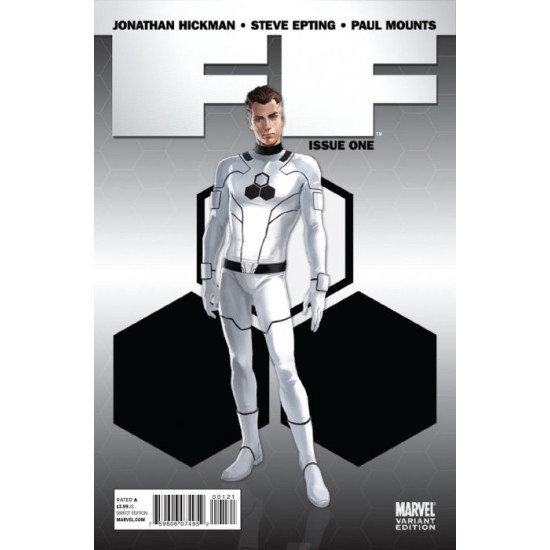 FF ISSUE 1 - 1:25 DJURDJEVIC MR FANTASTIC VARIANT - FANTASTIC FOUR