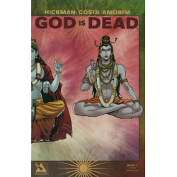 GOD IS DEAD ISSUE 1 - FIRST 1st PRINT PANTHEON VARIANT COVER - HICKMAN AVATAR COMICS