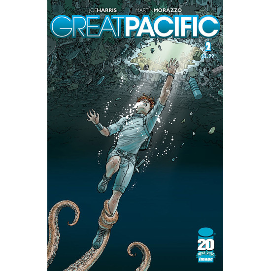 GREAT PACIFIC ISSUE 2 - FIRST 1st PRINT - JOE HARRIS IMAGE COMICS