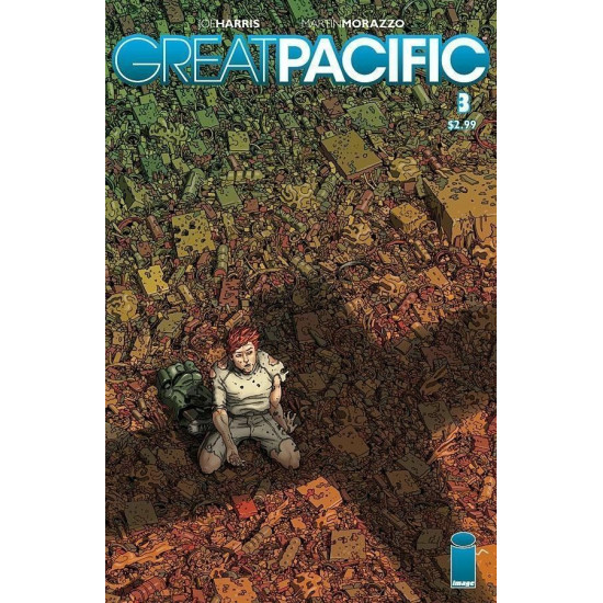 GREAT PACIFIC ISSUE 3 - FIRST 1st PRINT - JOE HARRIS IMAGE COMICS