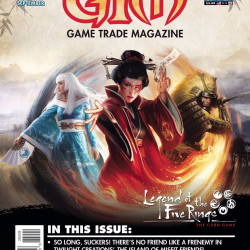 GAME TRADE MAGAZINE ISSUE 211 - GTM - NEW & SEALED WITH PROMO CARDS