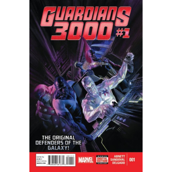 GUARDIANS 3000 ISSUE 1 - FIRST 1st PRINT - MARVEL GUARDIANS OF THE GALAXY