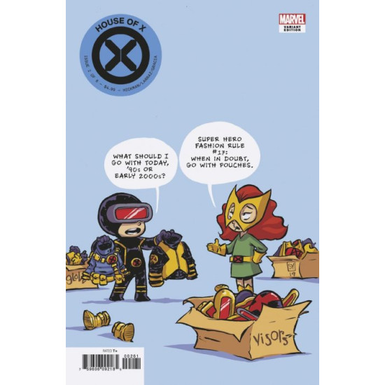 HOUSE OF X - COMPLETE SET ISSUES 1 2 3 4 5 6 YOUNG VARIANT COVERS - MARVEL COMICS